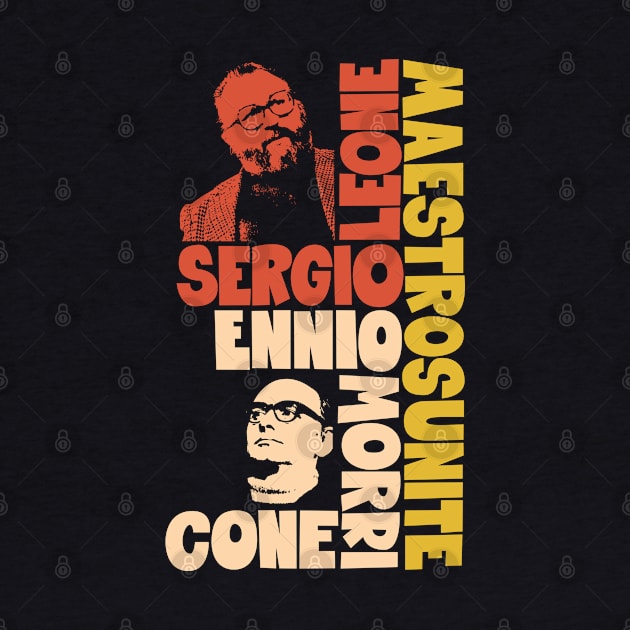 Sergio Leone and Enio Morricone - the good the bad and the ugly by Boogosh